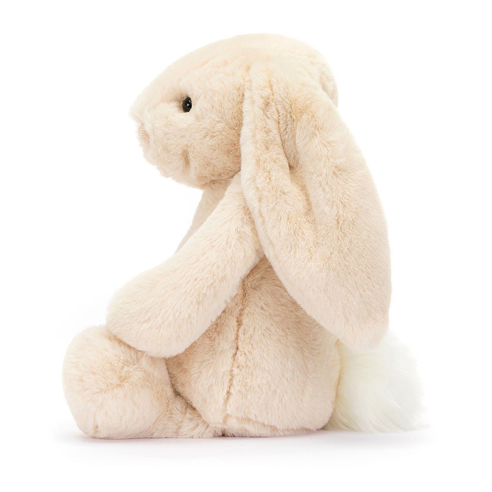 Peluche Bashful Conejo Luxe Vainilla Mediano