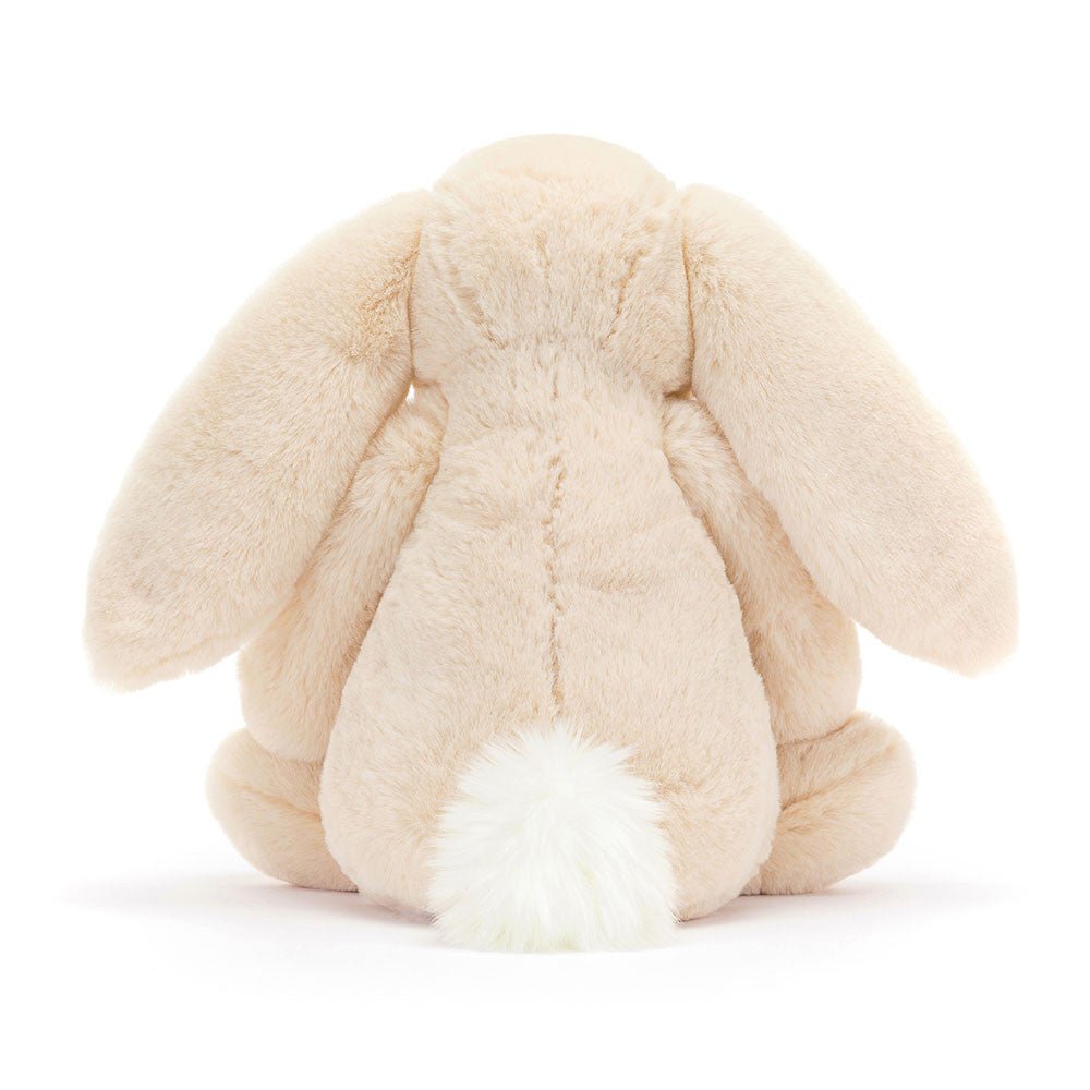 Peluche Bashful Conejo Luxe Vainilla Mediano