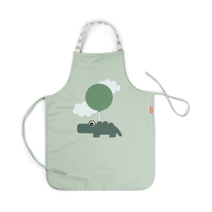 Delantal impermeable Happy Clouds verde