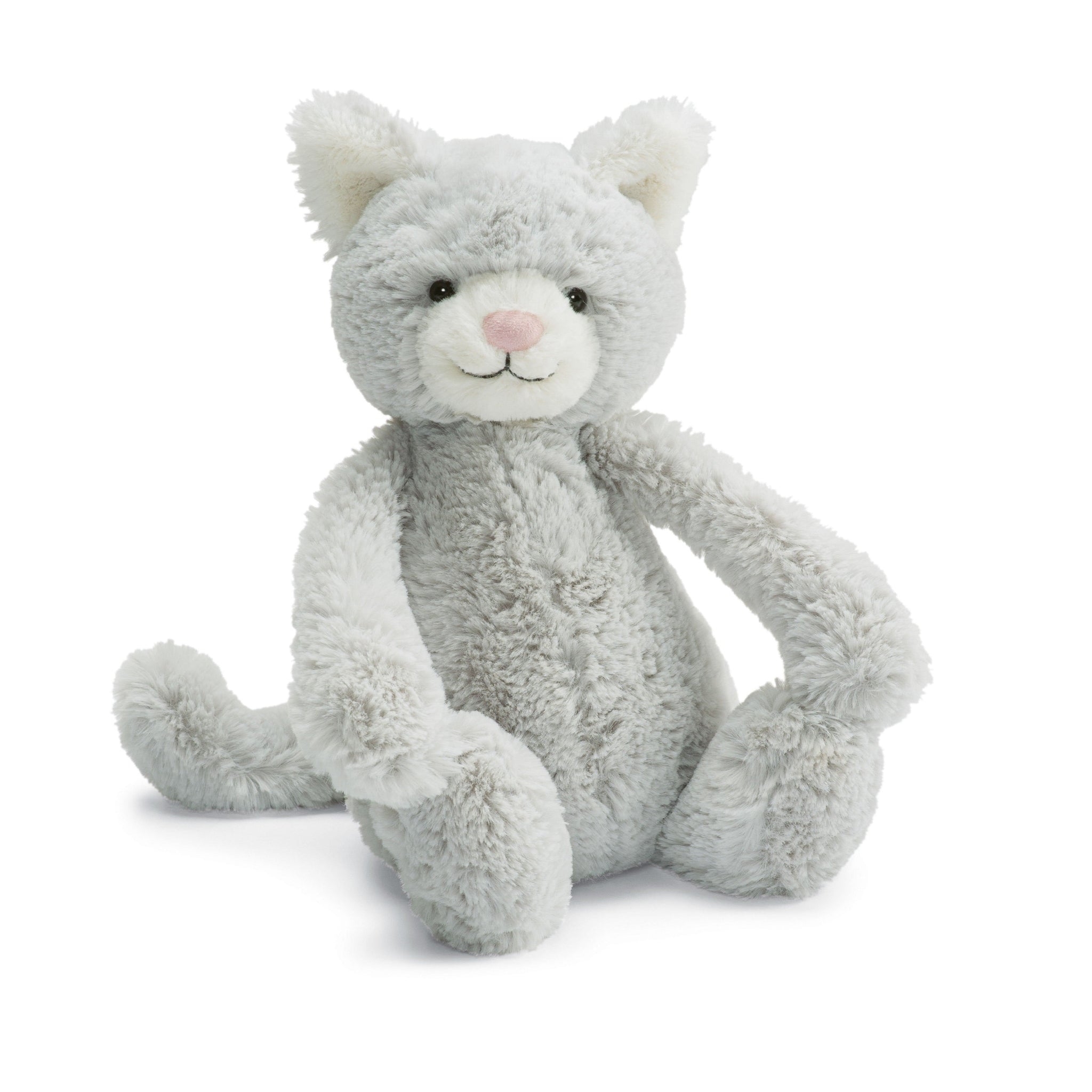 Gato discount gris peluche